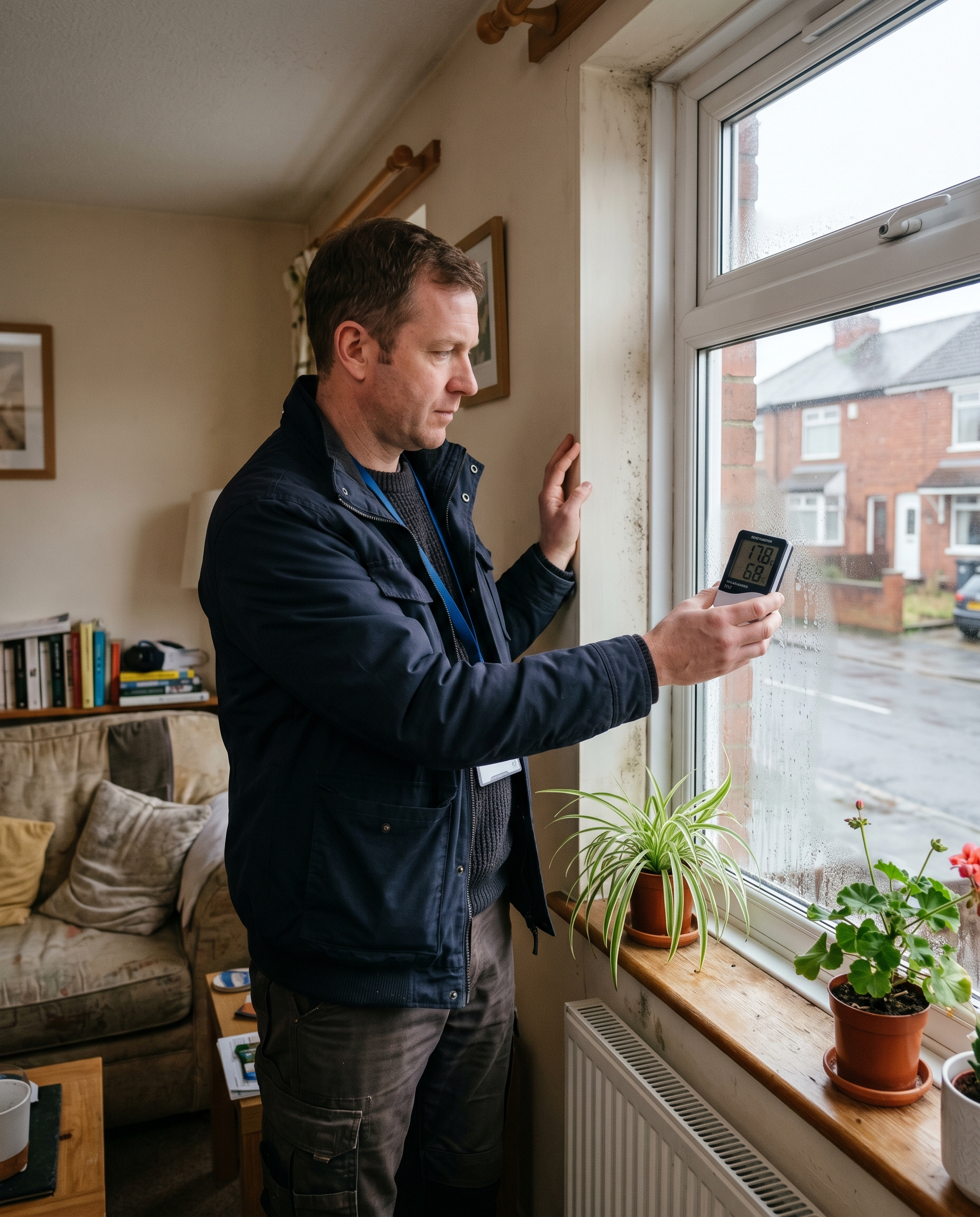 Condensation and ventilation review in an occupied home