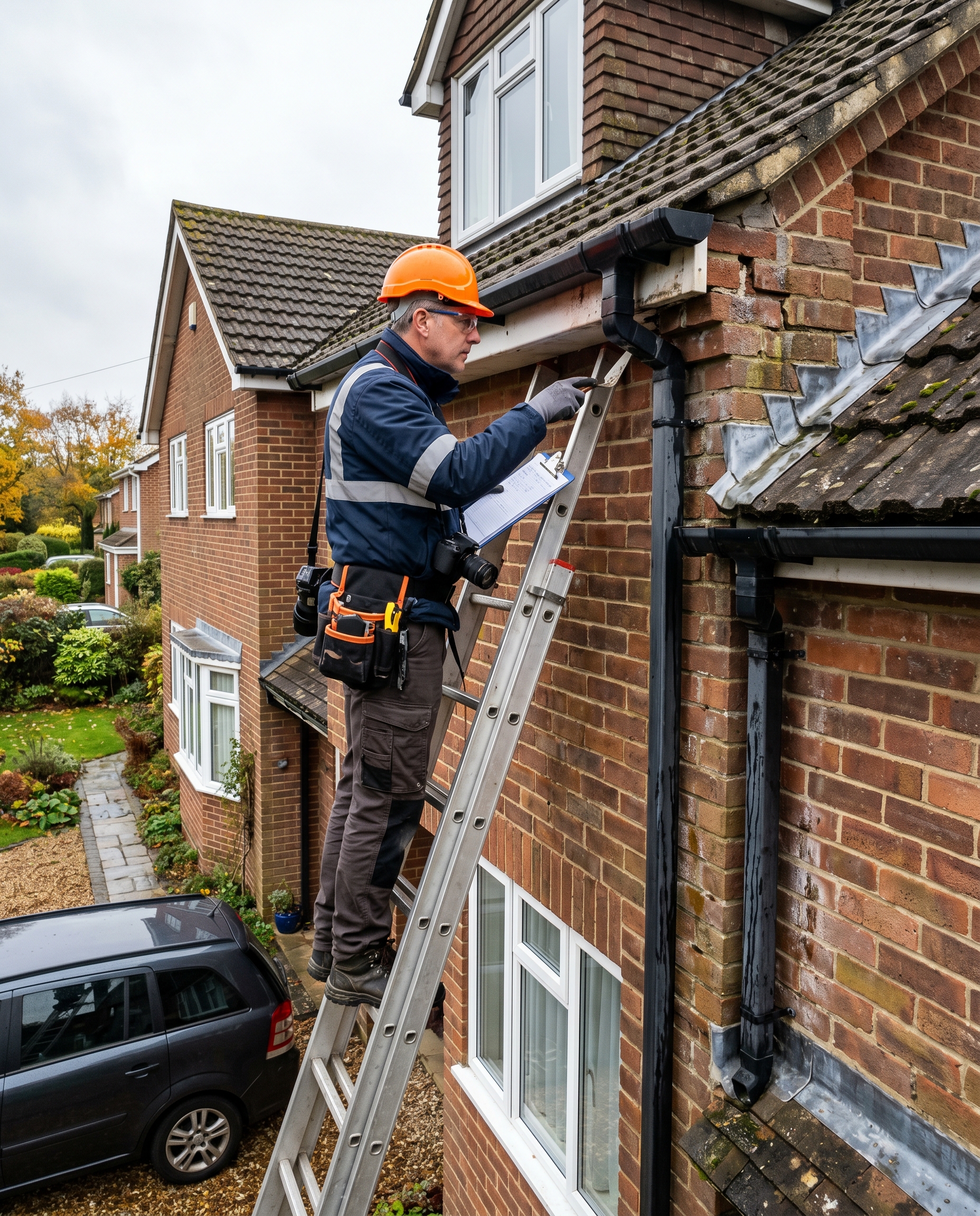 External defect and rainwater investigation