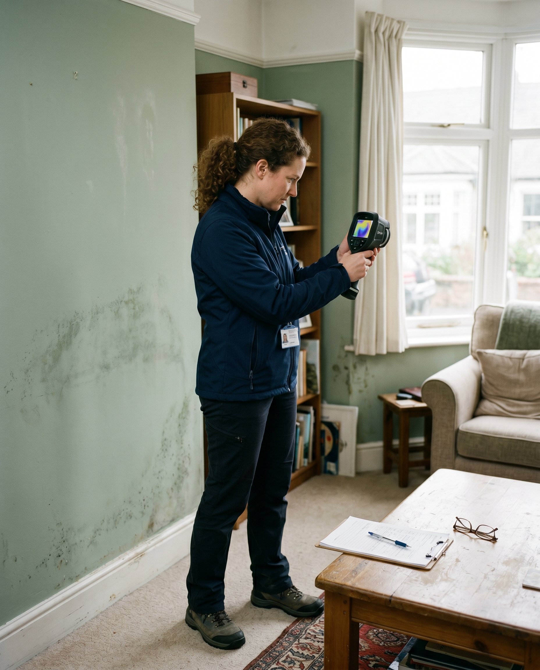 Independent damp survey for a repeated mould complaint